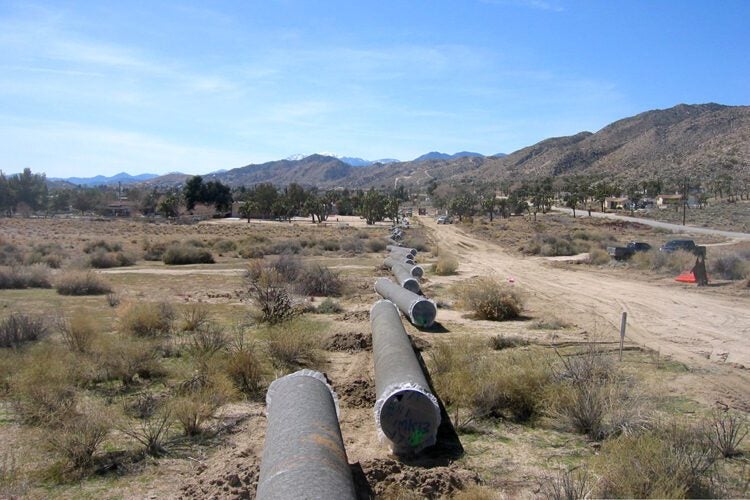 Mojave River Pipeline & Morongo Basin Pipeline Mojave Water Agency