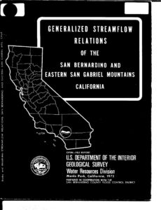 thumbnail of generalizedstreamflowrelationsofthesanbernardinoandeasternsangabrielmountainsca1972