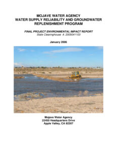 thumbnail of watersupplyreliabilityandgroundwaterreplenishmentprogramfinaleirjan2006